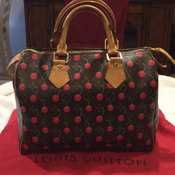 louis vuitton cherry purse